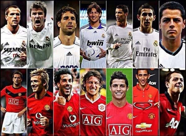 Man Utd and Real Madrid history, top games they played together