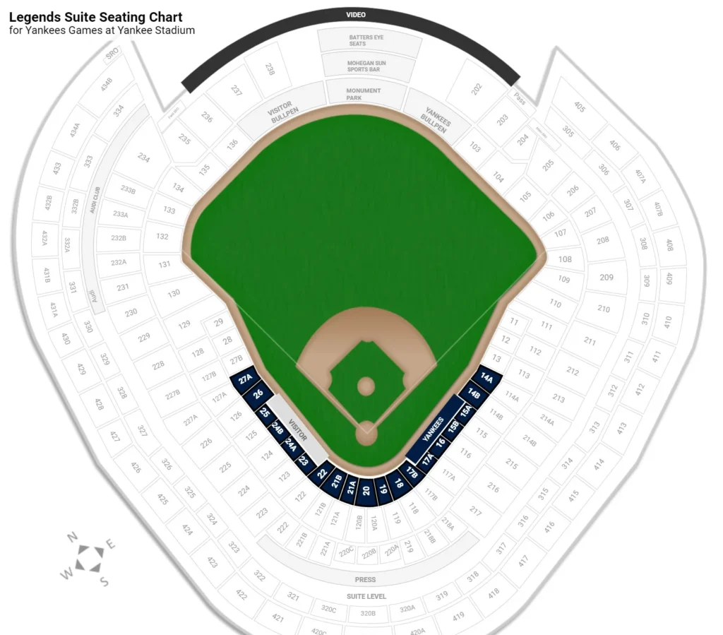 Where is NY Yankees Legends Suite Located? Best Seat Views Revealed!
