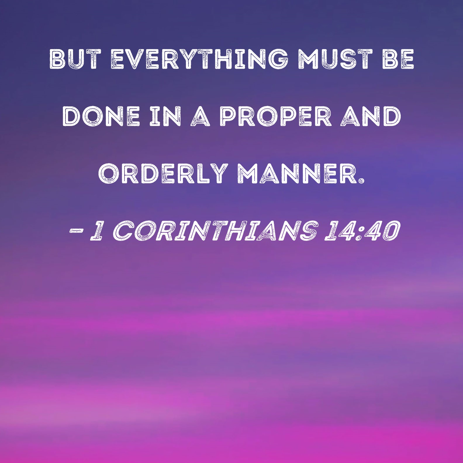 What is scripture decent and in order meaning? Understand biblical truths easily.