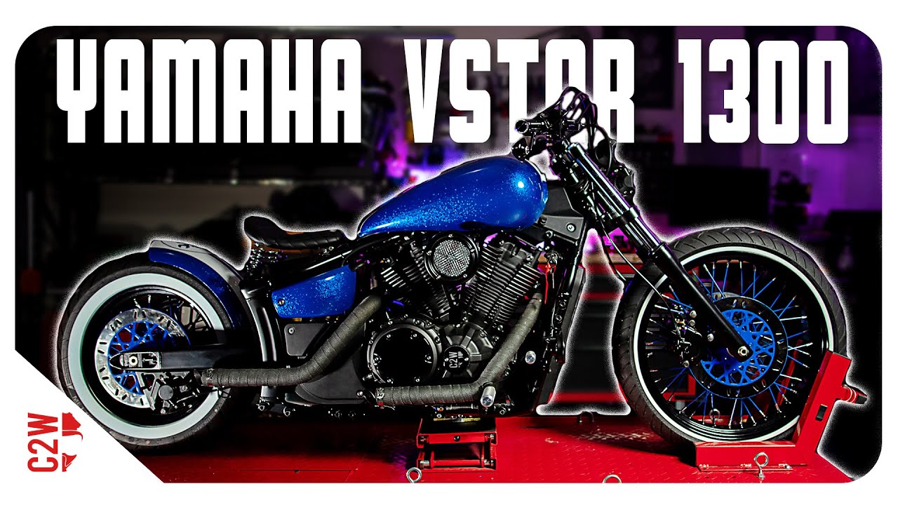 Customizing Yamaha V Star 1300 Bobber: Before And After Results!