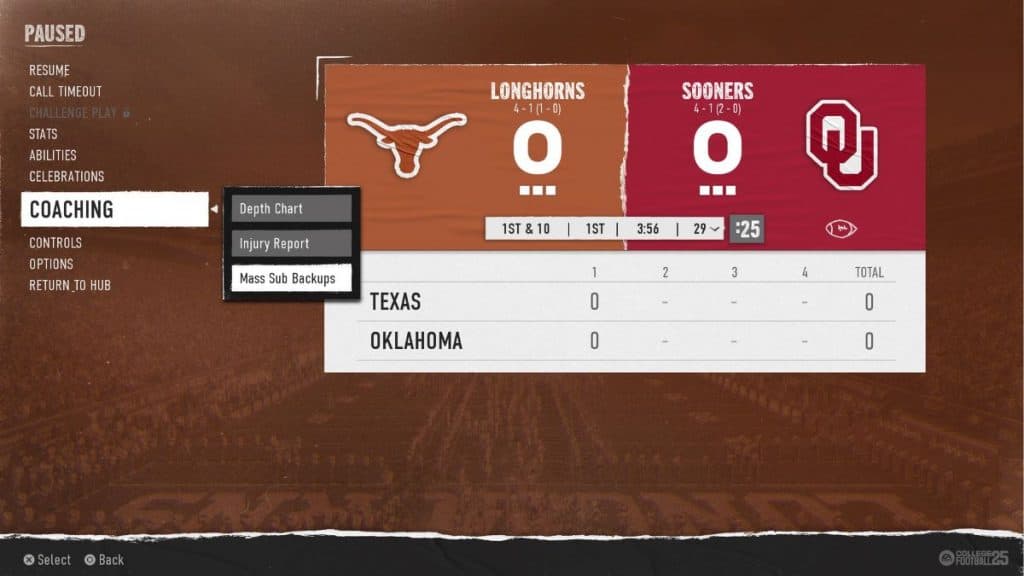 Can You Mass Sub in College Football 25 Which Way Works Best Find Out Now