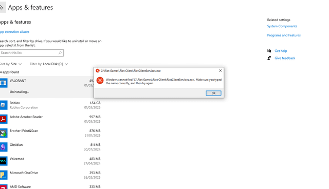 Valorant wont uninstall properly 3 working solutions for removal